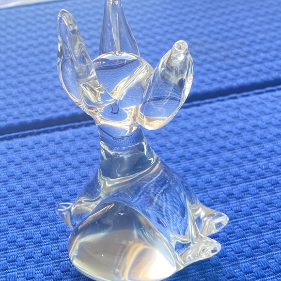 CRYSTAL GREAT DANE DOG VINTAGE EXCELLENT CONDITION LIKE NEW 6 3/8” TALL - Picture 3 of 10